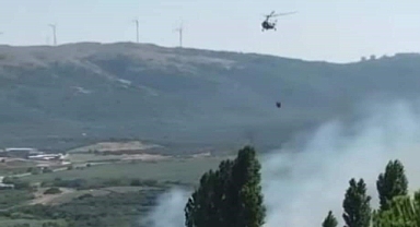 Erdek Tatlısu Yangını Korkuttu   