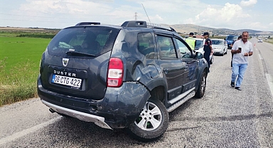 Gönen'de Trafik Kazası