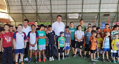 Havran'da Yaz Spor Okullarında Sporculara Forma Ve Malzeme Dağıtımı Yapıldı