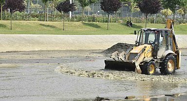 Hüdavendigar'da dere temizliği