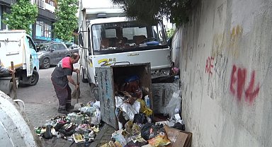 İstanbul'da frenleri boşalan kamyonet ortalığı savaş alanına çevirdi