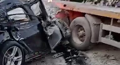 İzmir'de 1 kişinin öldüğü feci kaza güvenlik kamerasında