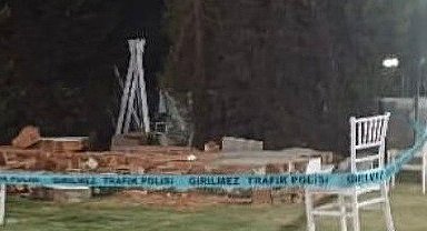 İzmir'de Düğün Salonundaki Duvar Yıkıldı, 1 Çocuk Öldü