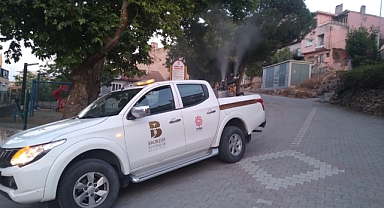 Karesi de İlaçlama 7/24 Sürüyor