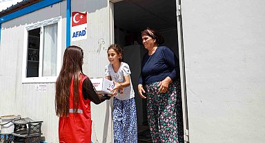 Kızılay 50 bin kilogram kurban payını depremzedelere ulaştırıyor