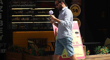 Serinlemek isteyenlerin yeni modası: Mini vantilatör