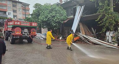 Tarım ve Orman Bakanlığı, 538 iş makinesi ve bin 363 personel ile sel bölgesinde