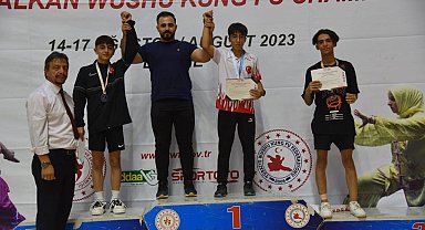 6. Balkan Wushu Kung Fu Şampiyonası'na Karacabey damga vurdu