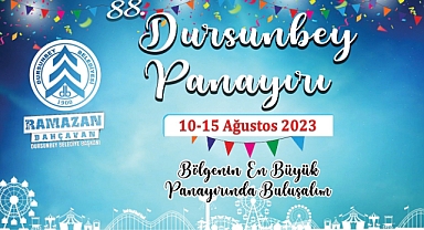 88. Dursunbey Panayırı 10 Ağustos'ta Başlayacak   