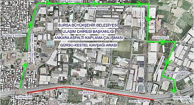 Ankara yolu'nda trafik düzenlemesi