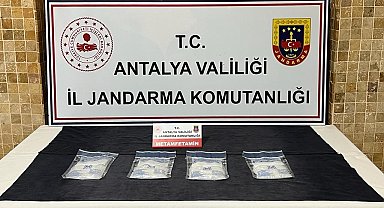 Antalya'da jandarmadan uyuşturucu operasyonu: 1 gözaltı