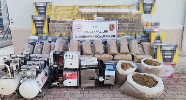 Antalya'da kaçak sigaraya geçit yok