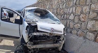 Antalya'da trafik kazası: 1 yaralı