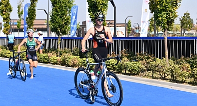 Avrupa Triatlon Şampiyonası Balıkesir’de Gerçekleştirildi