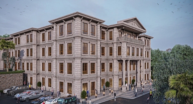 Ayvalık’ta Yeni Kaymakamlık Binasının İnşaatı Hızla Devam Ediyor   