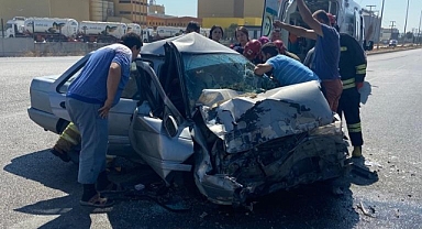 Bandırma'da Trafik Kazası: 1 Yaralı 