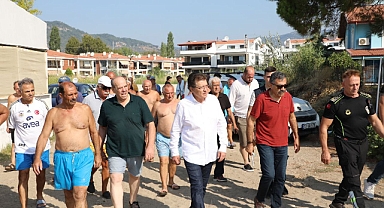 Başkan Arslan Ekiplerle Sahada