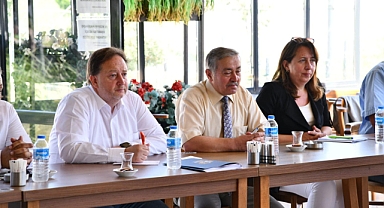 BAŞKAN ORKAN MUHTARLARLA BULUŞTU