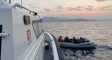 Bodrum'da 43 düzensiz göçmen kurtarıldı