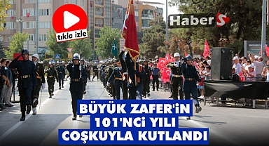 Büyük Zafer'in 101'nci Yılı Coşkuyla Kutlandı   