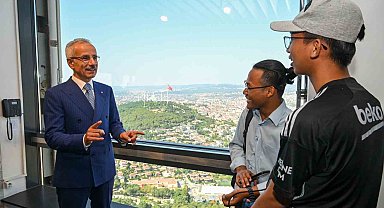 Çamlıca Kulesi'ne ziyaretçi akını