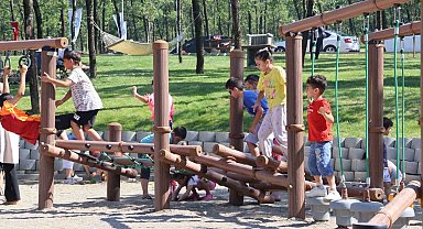 Cumalıkızk orman park'na vatandaşlardan tam not