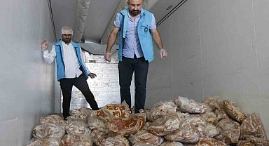 Diyarbakır'da 5 tona yakın faturasız et ve sakatat ele geçirildi