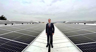 Enerjisini güneşten alan tesis