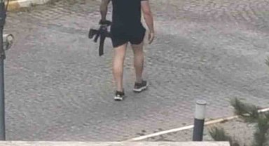 Kuaföre pompalı tüfekli saldırı