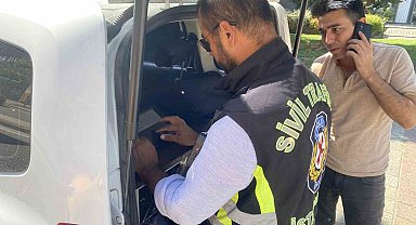 Fatih'te dron destekli yaya geçidi denetimi