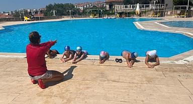 Gömeç Belediyesi Yüzme Kursu Açtı     