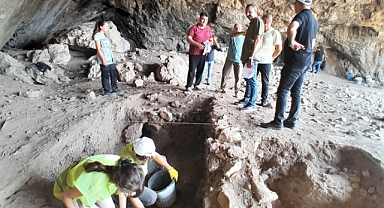 Havran İnboğazı Andık Mağarası’nda kazı çalışmaları başladı 