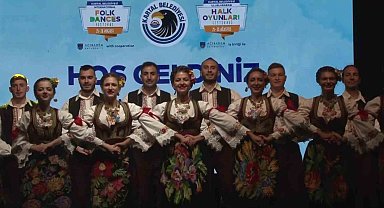 Kartal'da 2. Uluslararası Halk Oyunları Festivali başladı