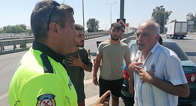 Kazanın ardından sürücüler arasında tartışma çıktı