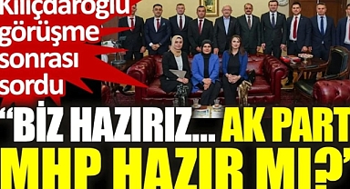 Kılıçdaroğlu, Atanamayan Uzman Çavuşlarla Bir Araya Geldi: 