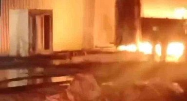 Kocaeli'de asfalt eritme tankında patlama: 2 yaralı