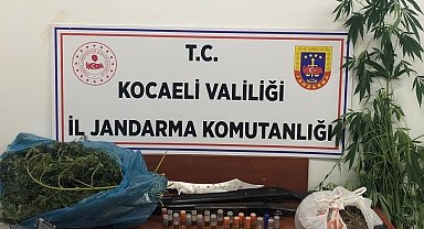 Kocaeli'de jandarmadan uyuşturucu operasyonu: 3 gözaltı