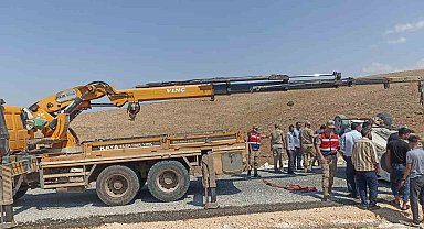 Kontrolden çıkan araç takla attı: 1 yaralı