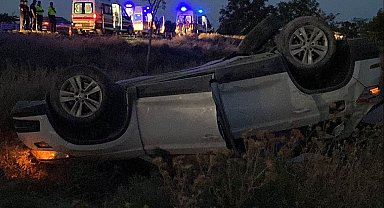 Konya'da 2 otomobil çarpıştı: 8 yaralı