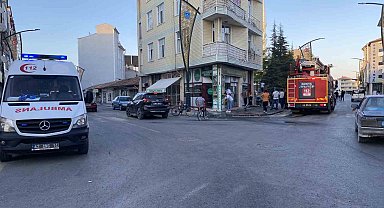 Konya'da bir evde çıkan yangından 3 kişi yaralandı