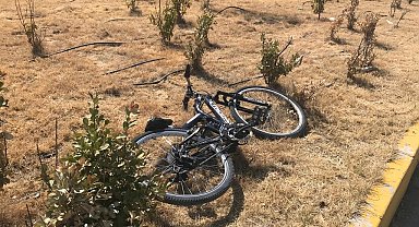 Konya'da çekicinin çarptığı bisiklet sürücüsü çocuk yaralandı