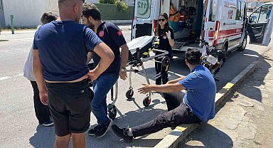 Motosiklet kazası: 1 yaralı