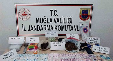 Muğla'nın 7 ilçesinde uyuşturucu operasyonu