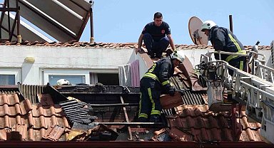 Otel personel lojmanında 1 yılda çıkan ikinci yangın kokuttu