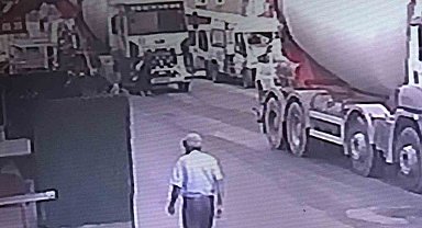 Pendik'te beton mikserinin altında kalan kadın kriko ile kurtarıldı