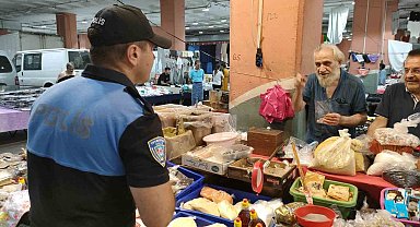 Polis, pazar esnafını dolandırıcılık ve yankesicilik olaylarına karşı uyardı