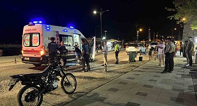 Sinop'ta bıçaklı kavga :1 yaralı