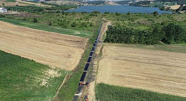 Tarımsal sulama kanalları temizleniyor