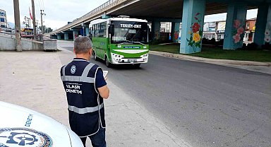 Toplu taşıma araçlarına denetim