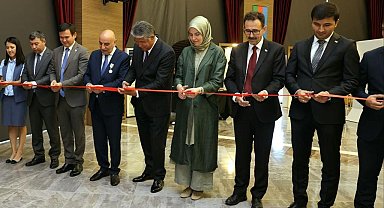 Türk Cumhuriyetleri Geleneksel El Sanatları Sergisi ziyarete açıldı